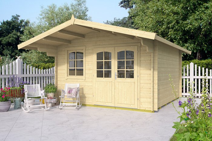 Gartenhaus 34 Mm Wandstarke