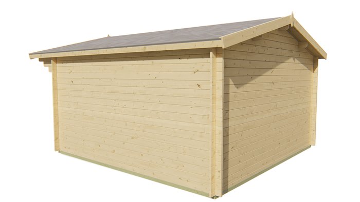 Gartenhaus 34 Mm Wandstarke