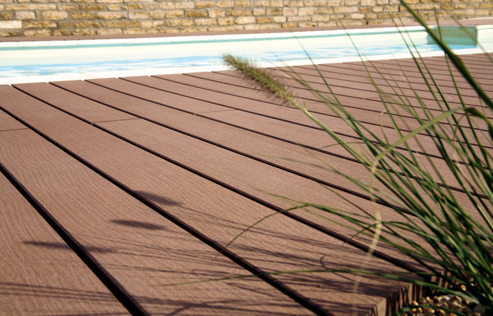 Lames terrasse bois composite Choko Brown - Shop - Grad-system