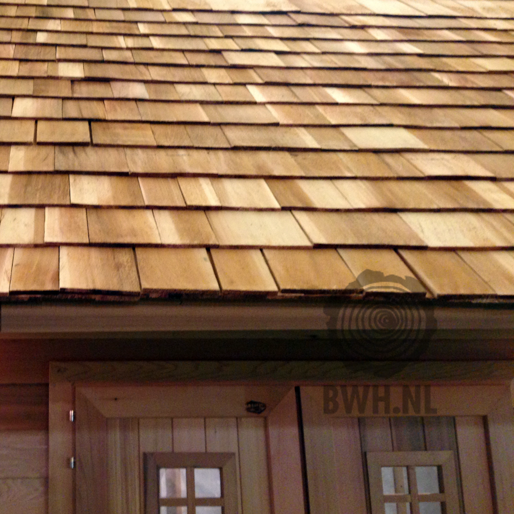 adelaar kousen indruk Cedar Pannen voor dak (3 laags) per 2.33 m2