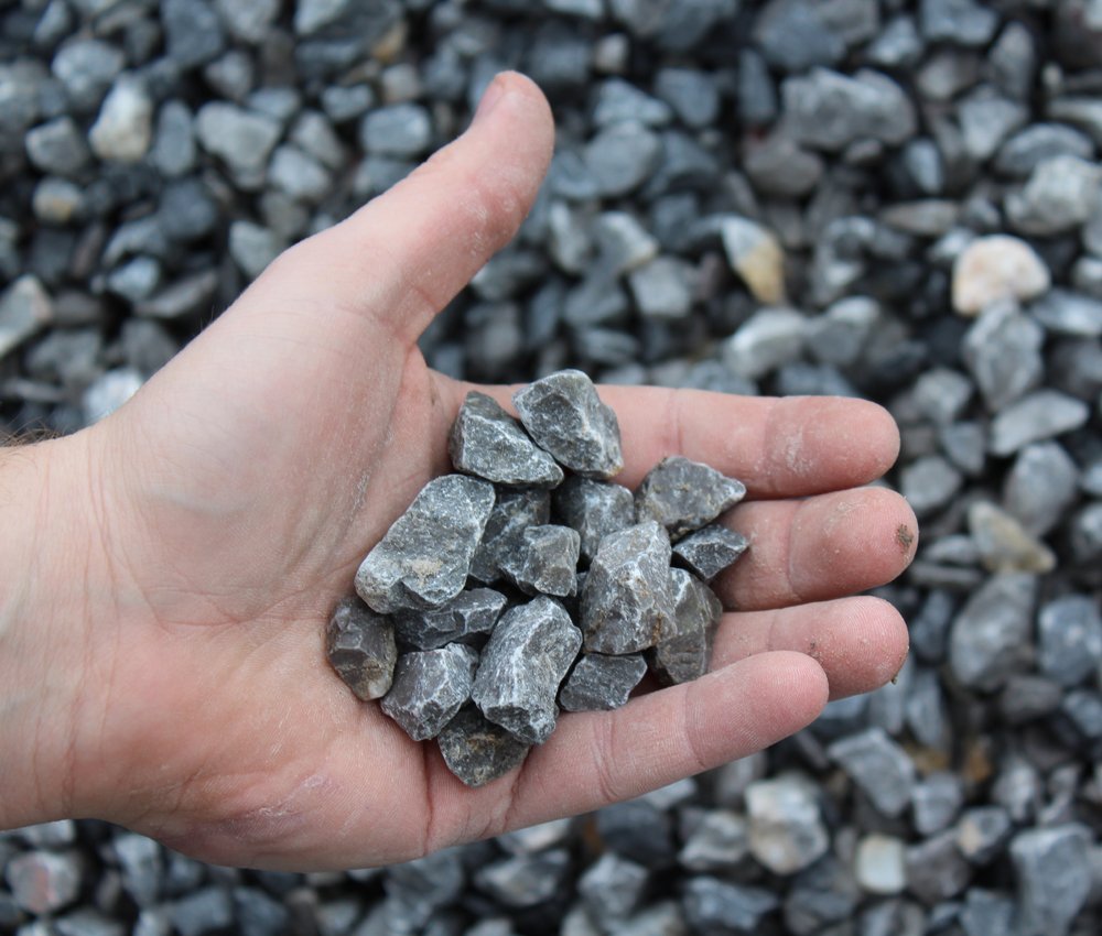 Grijs Split Ardenner 8 - 16mm Minibag 650kg of Bigbag 1000kg