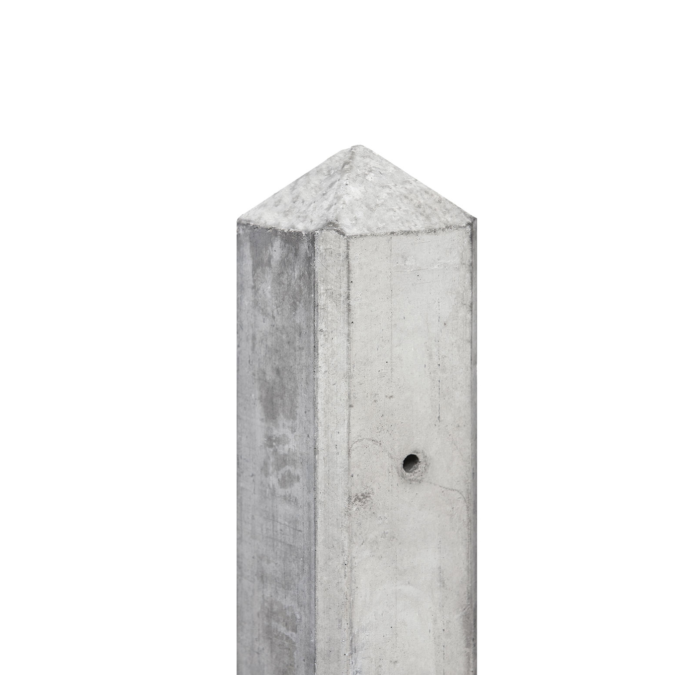 model_betonpaal_wit_grijs_diamantkop
