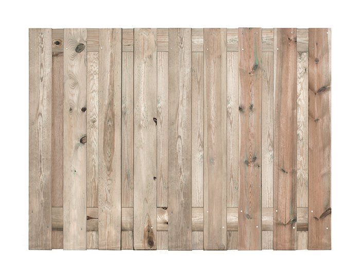 Zaunelement aus imprägniertem Holz 180x180 cm