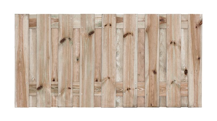 Zaunelement aus imprägniertem Holz 180x180 cm