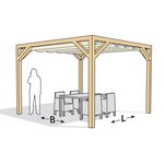 pergola_4_palen_gebroken_wit_doek