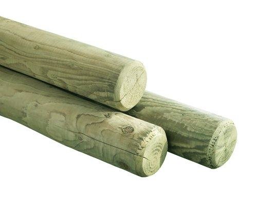 Round timber posts 500cm-166357