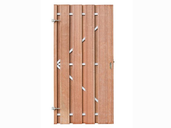 op tijd George Hanbury Vervormen Hardhout Schuttingdeur 90 x 180 cm Schutting deur hardhout
