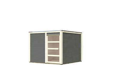 tuinhuis_qubic_2_terragrijs_karibu_leeg