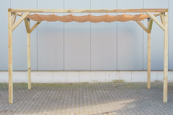 Bruin 90% schaduwdoek met ringen Buitenpatio Pergola-hoes Op maat gemaakt 16,4x16,4ft Zonwerend gaas voor prieel 180GSM Bruin 90% schaduwdoek met ringen Buitenpatio Pergola-hoes Op maat gemaakt 16,4x16,4ft Zonwerend gaas voor prieel 180GSM
