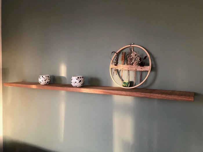 Blinde Plankdrager 12 cm Verzinkt met Schroefdraad